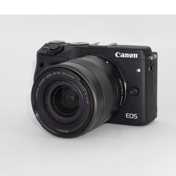 Used Canon EOS M3 with 18-55 F3.5-5.6, Good Condition