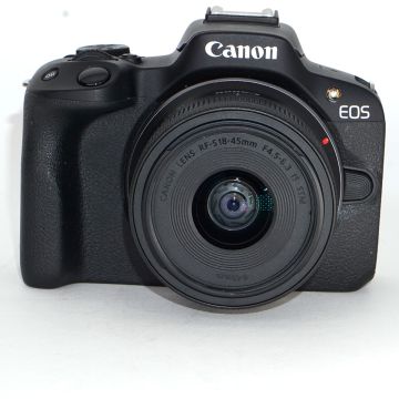 Used Canon EOS R50 w/18-45 Kit Lens, Excellent Condition