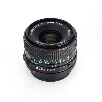 Used Canon FD 28 F2.8, Excellent Condition