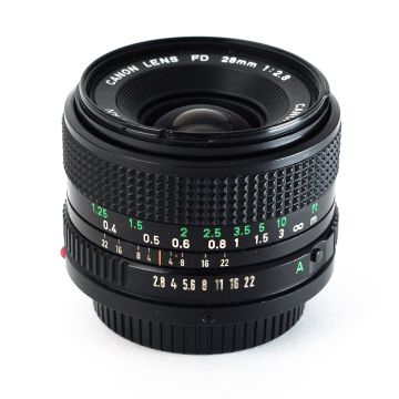 Used Canon FD 28mm F2.8 Wide Angle Lens, Good Condition
