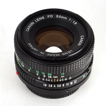Used Canon FD 50 F1.8, Excellent Condition