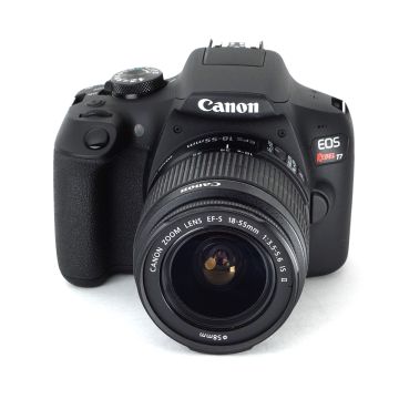 Used Canon Rebel T7 w/18-55 IS2 Lens, Excellent Condition
