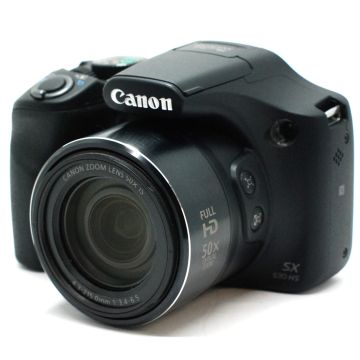Used Canon SX530 HS Point & Shoot Bridge Camera, 16 Megapixel, 50x Optical Zoom, Good Condition