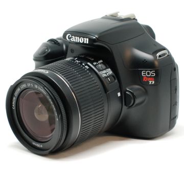 Used Canon T3 w/18-55 f3.5-5.6  Kit, Good Condition