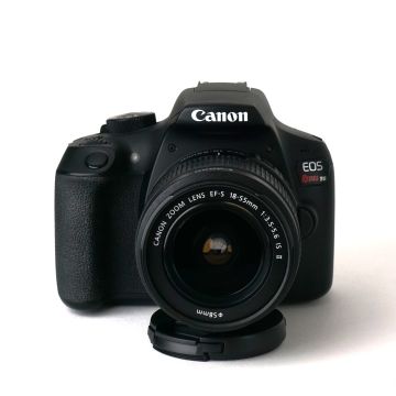 Used Canon T6 w/ EF-S 18-55mm F3.5-5.6 Lens, 18 Megapixel, Good Condition