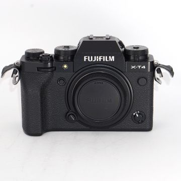 Used Fuji X-T4 Body, Black, Very Good Condition