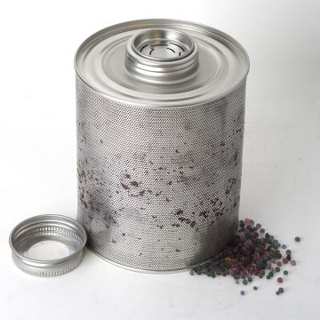 Used Generic Silica Dehumidifier Canister with USED Silica Beads Inside, Good Condition