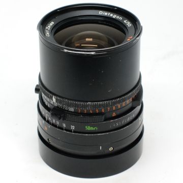 Used Hasselblad CF 50mm F4 T* Distagon Prime Lens, Bargain Condition