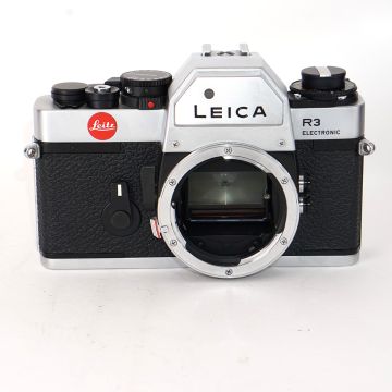 Used Leica R3 Electronic, Chrome, Very Good Condition