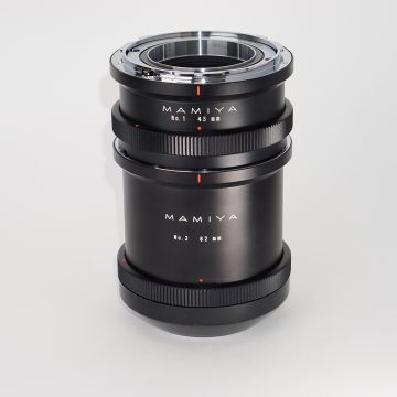 Used Mamiya No. 1 and 2 45mm and 82mm Extension Tubes, Good Condition