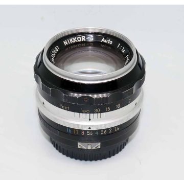 Used Nikon 5.8 CM F1.4 NON AI Prime Lens, Good Condition