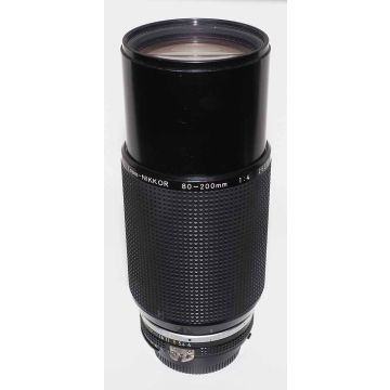 Used Nikon 80-200mm F4 AIS Zoom Lens, Good Condition