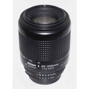 Used Nikon AF 80-200 F4-5.6 D Zoom Lens, Good Condition