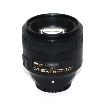 Used Nikon AF-S 85mm F1.8 Prime Lens, Good Condition