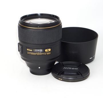 Used Nikon AFS 105mm F1.4 E Prime Lens, Excellent Condition