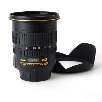 Used Nikon AFS 12-24 F4 ED DX Zoom Lens, Excellent Condition
