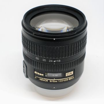 Used Nikon AF-S 18-70mm F3.5-4.5G ED DX Zoom Lens, Good Condition