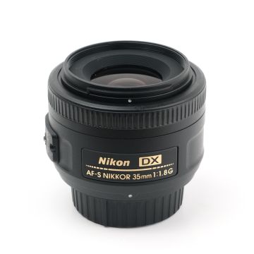 Used Nikon AF-S 35mm F1.8G DX Prime Lens; Good Condition