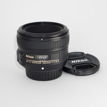 Used Nikon AFS 50 F1.8G, Very Good Condition