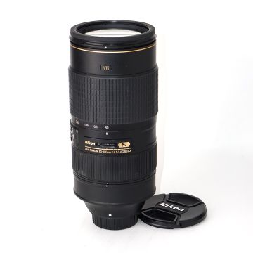 Used Nikon AFS 80-400mm F4.5-5.6 VR Zoom Lens Good Condition
