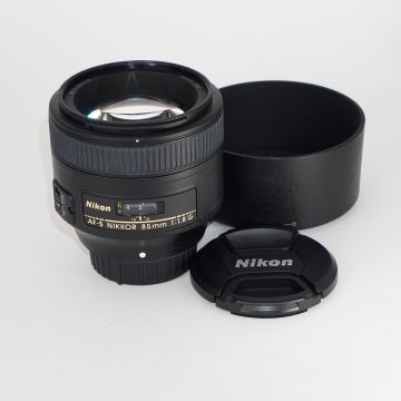 Used Nikon AFS 85mm F1.8 G Prime Lens, Excellent Condition