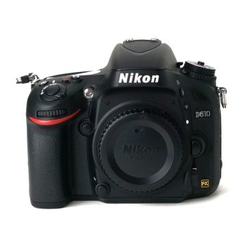 Used Nikon D610 DSLR Full-Frame Camera, Good Condition