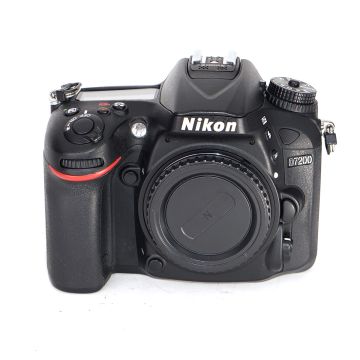 Used Nikon D7200 Body, 24 Megapixel, 6 FPS, Good Condition