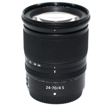 Used Nikon Z 24-70mm F4 S Zoom Lens, Good Condition