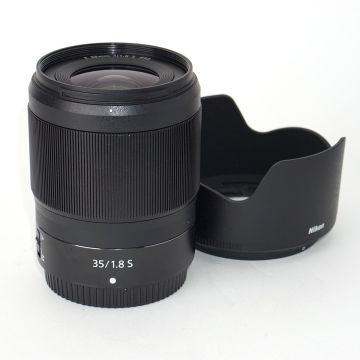 Used Nikon Z 35mm F1.8 S Prime Lens, Excellent Condition