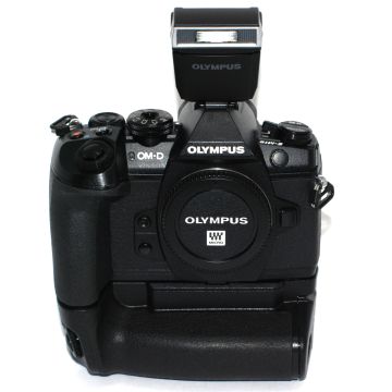 Used Olympus E-M1 II with Grip, Good Condition
