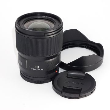 Used Panasonic S 18 F1.8 L Mount, Like New Condition