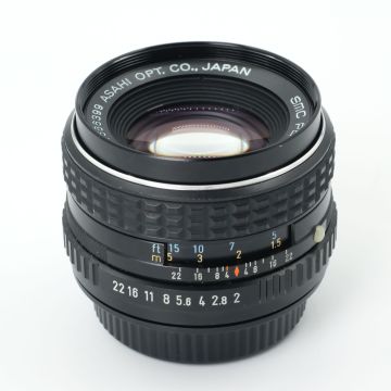 Used Pentax 55mm F2 SMC PK Mount Prime Lens, Good Condition