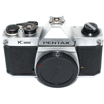 Used Pentax K1000 Film Body; Good Condition
