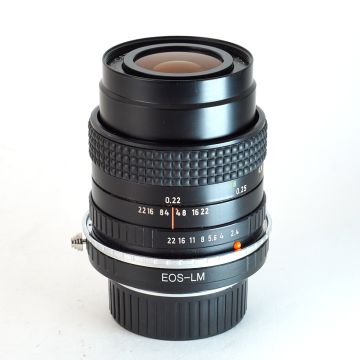 Used Prakticar 35 F2.4 JENA MC with EOS-LM Adapter, Good Condition