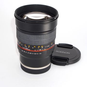 Used Rokinon 85 f1.4 for Sony, Good Condition