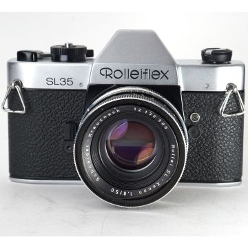 Used Rolleiflex SL35 with 50 F1.8, Good Condition