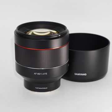 Used Samyang FE 85 F1.4 for Sony, Excellent Condition