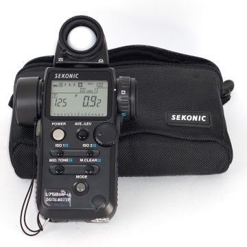 Used Sekonic L-758-DR-U Light Meter, Good Condition