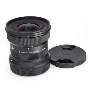 Used Sigma 10-18 f2.8 DC DN for Canon RF, Excellent Condition