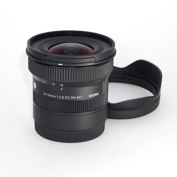 Used Sigma 10-18 F2.8 DC DN for Sony E Mount, Excellent Condition