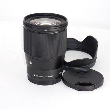 Used Sigma 16 f1.4 DC DN for Canon EF-M, Good Condition