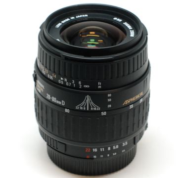 Used Sigma 28-80 F3.5-5.6 II for Nikon, Good Condition