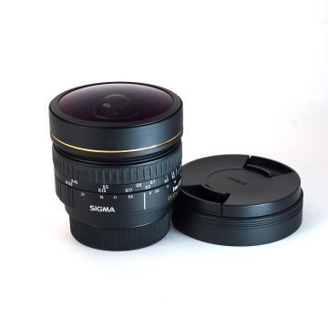 Used Sigma 8mm F3.5 Fisheye for Nikon, Good Condition
