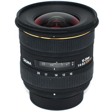Used Sigma AF 10-20mm F4-5.6 DC HSM Zoom Lens, Nikon AF Mt., Good Condition