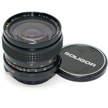 Used Soligor 28 f2.8 M42 Screw Mount Lens, Good Condition