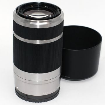 Used Sony E 55-210 F4.5-6.3 OSS, Silver, Good Condition