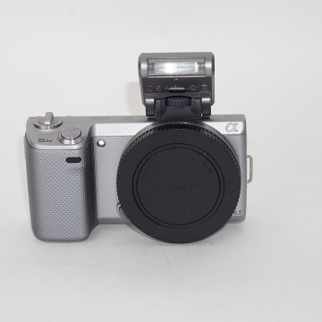 Used Sony NEX-5N, Silver, Good Condition