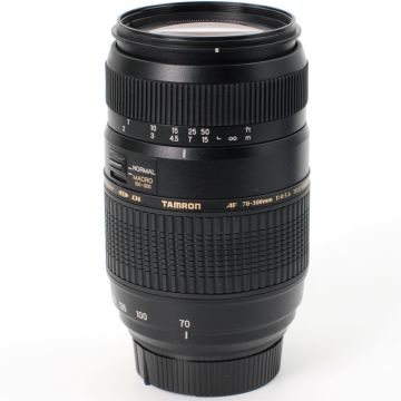Used Tamron AF 70-300mm F4-5.6 LD Di Zoom Lens, Nikon Mt.,Good Condition