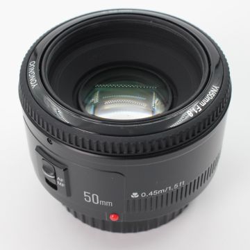 Used Yongnuo AF 50 F1.8 Lens for Canon, Good Condition