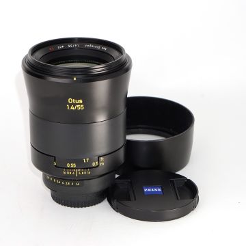 Used Zeiss Otus 55 F1.4 Distagon T APO for Nikon F, Very Good Condition